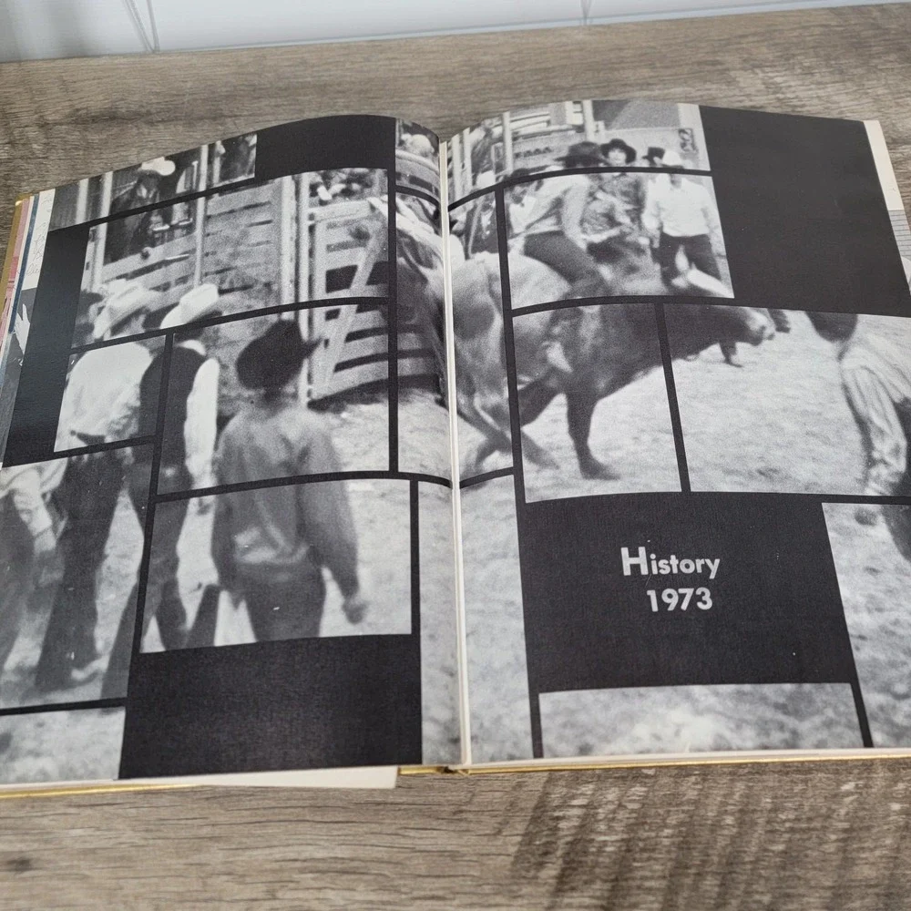 1973 Amarillo High School Yearbook La Airosa Texas Annual Volume 55‎